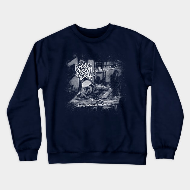 Grandmaster Flash and the Furious Five(Hip hop group) Crewneck Sweatshirt by Parody Merch